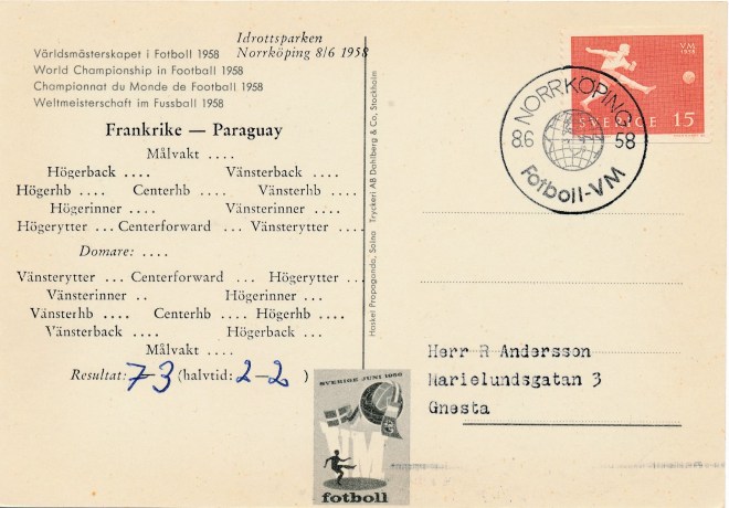 Frankrike-Paraguay 1b